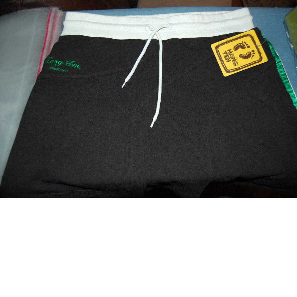 NWT Hang Ten Black Mini Skirt Size Large